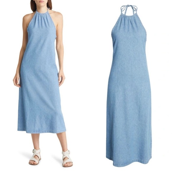RAG & BONE NWT Zoe Halter Neck Dress - Picture 1 of 9
